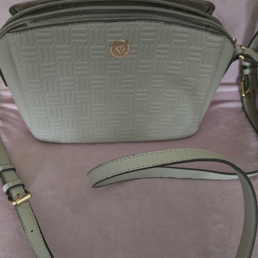 Elegant Cream Crossbody Bag